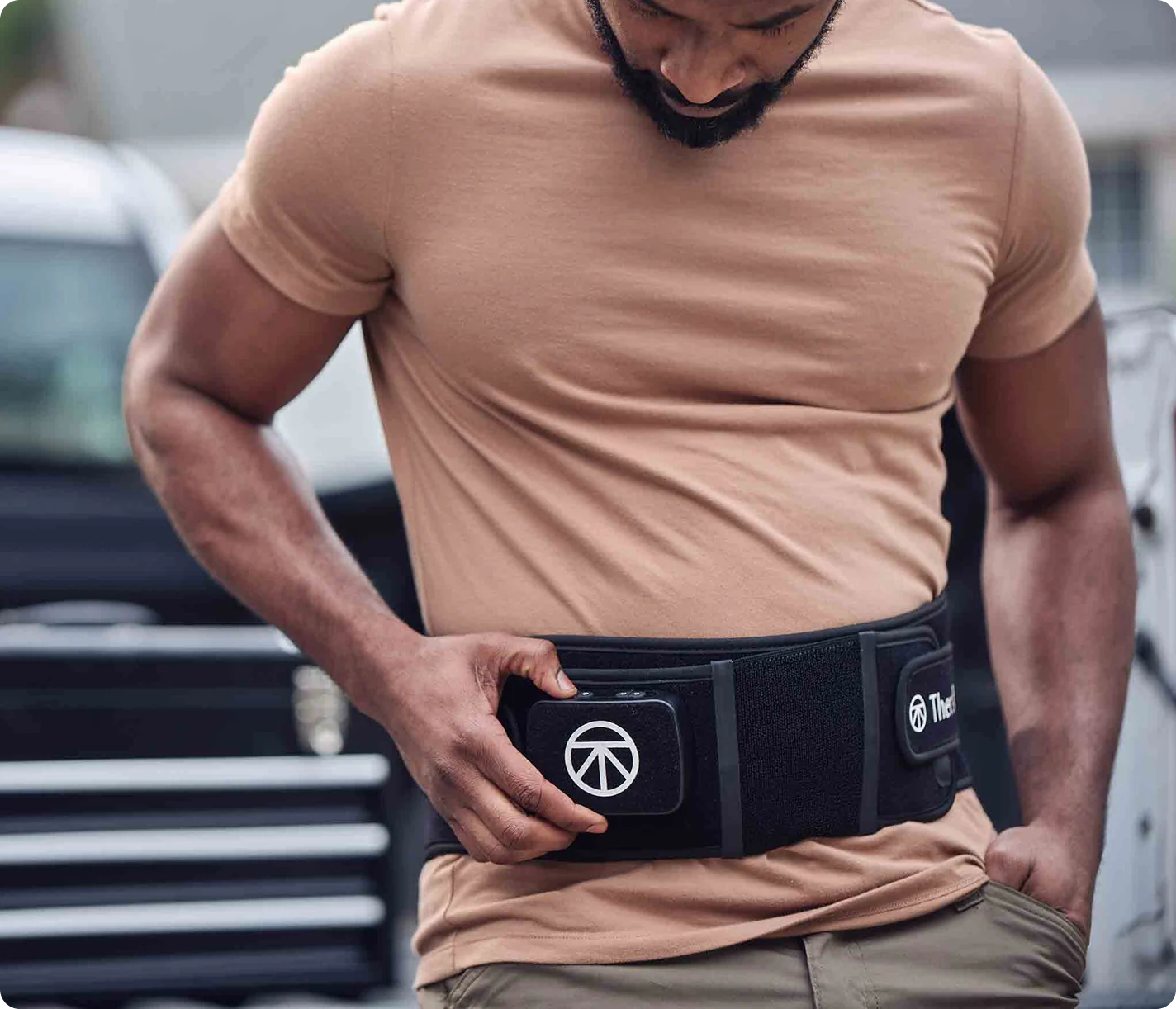 ThermBack LED | Alivio rápido del dolor lumbar | Therabody EU