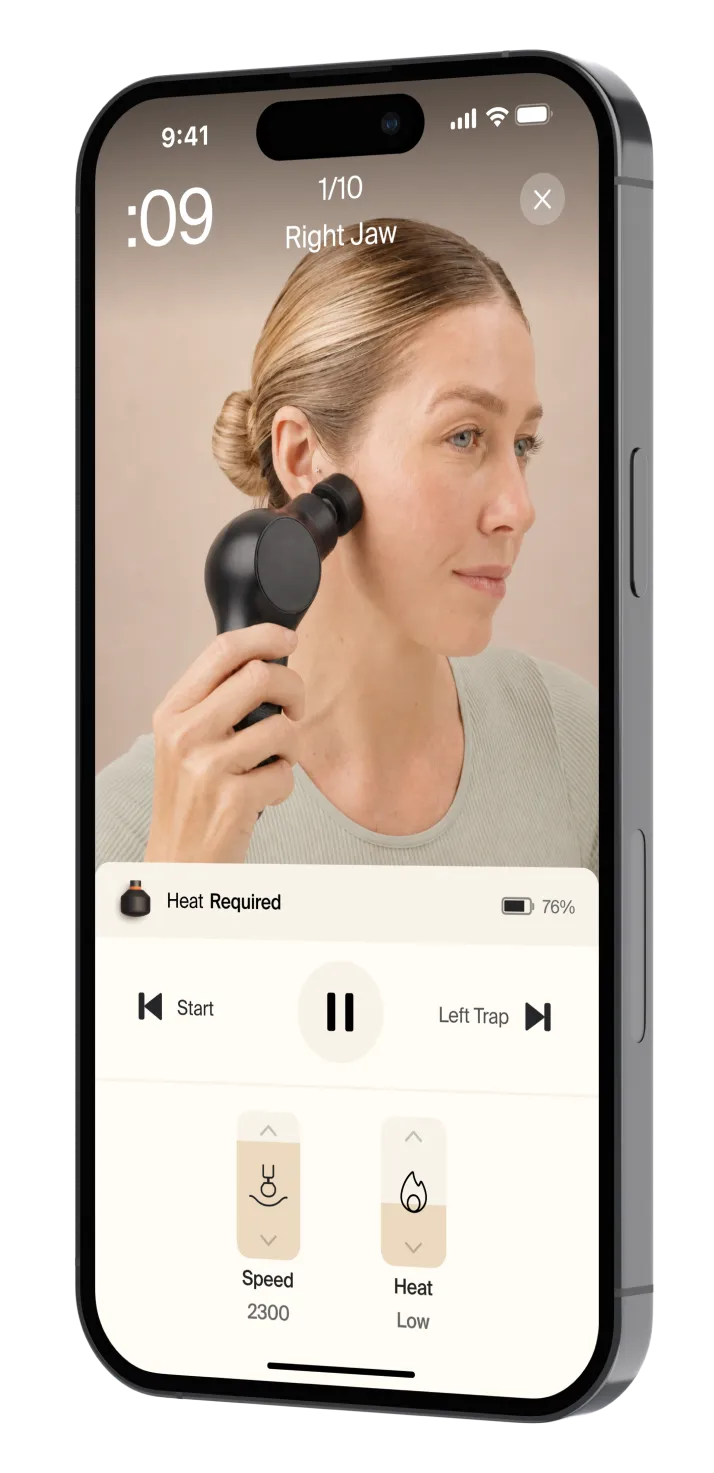 ThermFace Massage Phone PDP App Module