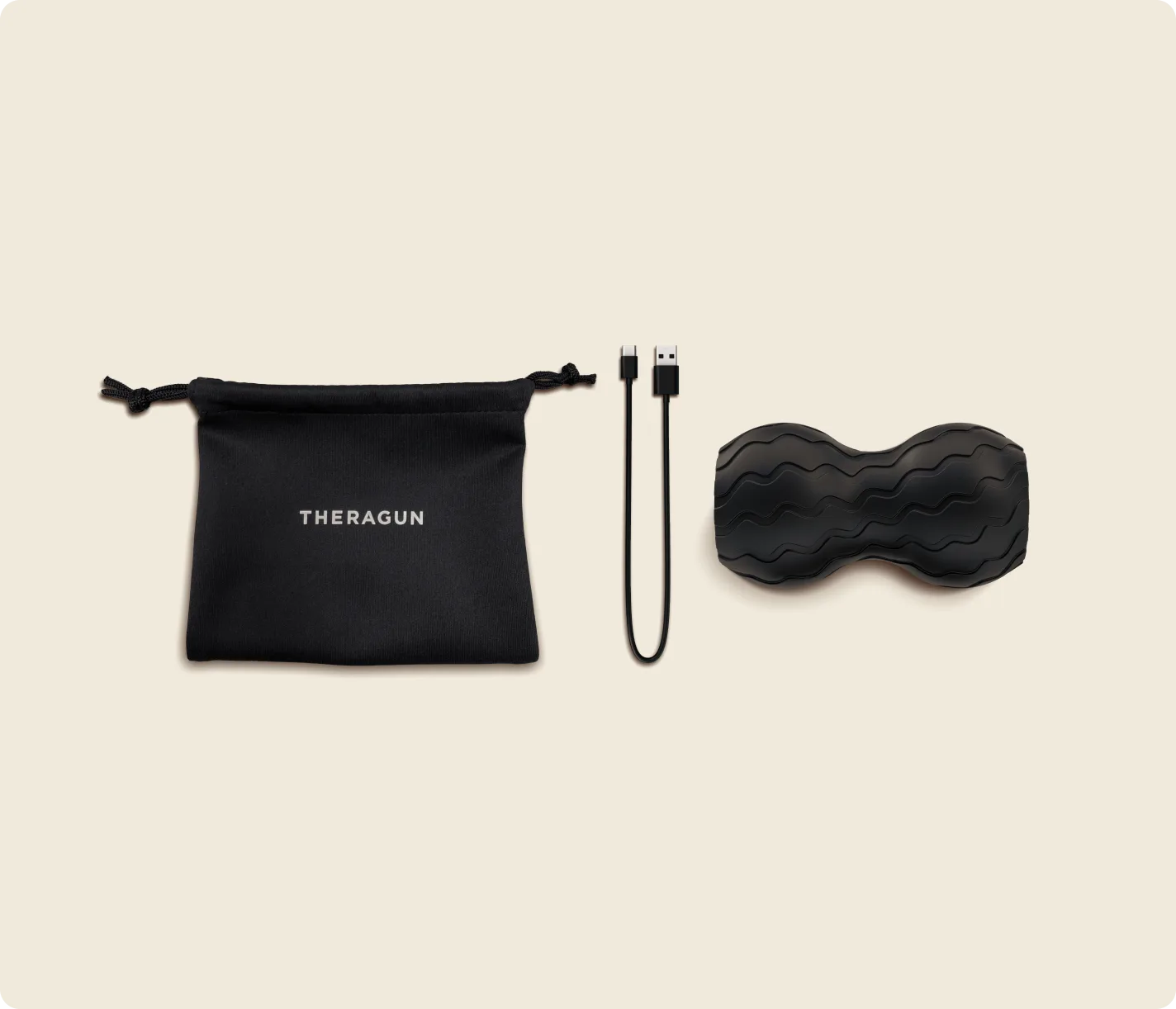 theragun セラガン　wave duo therabody社 WaveDuo | Vibrating Roller for the Neck, Back & Spine | Therabody EU